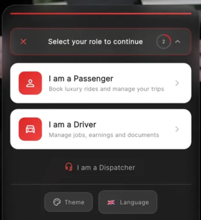3 Roles in 1 App